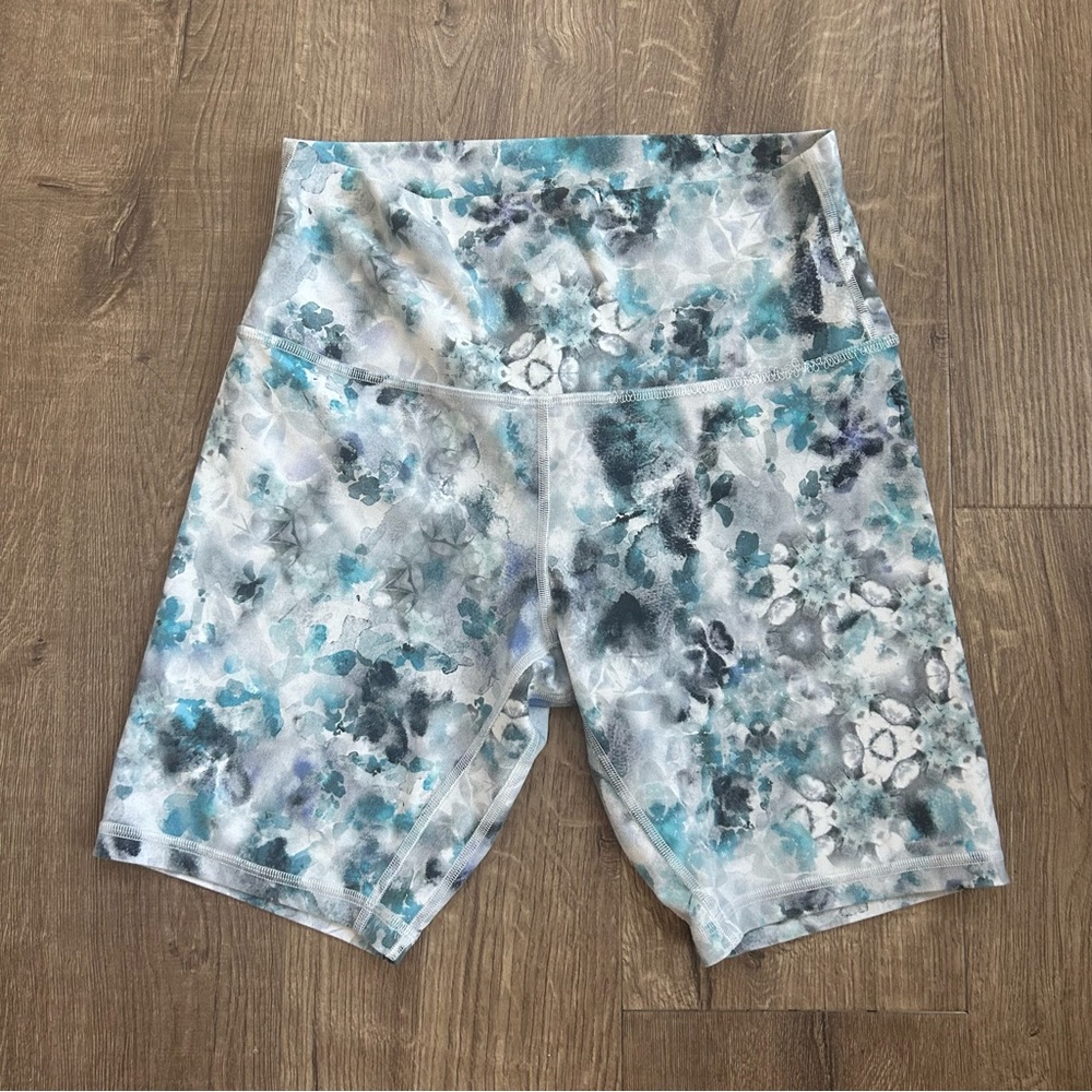 Lululemon Align High Rise Shorts 8in Kaleidofloral Multi 8